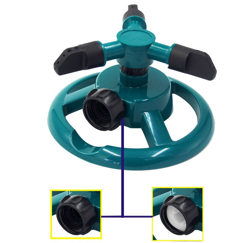 Atoss Automatischer Gartenbewässerer | 360° Drehsprinkler