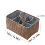 Praktischer Aufbewahrungskorb | Offenes Design | Stabiler Stoff