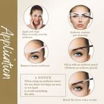 Präzises Augenbrauen-Styling Set für Symmetrische Formen