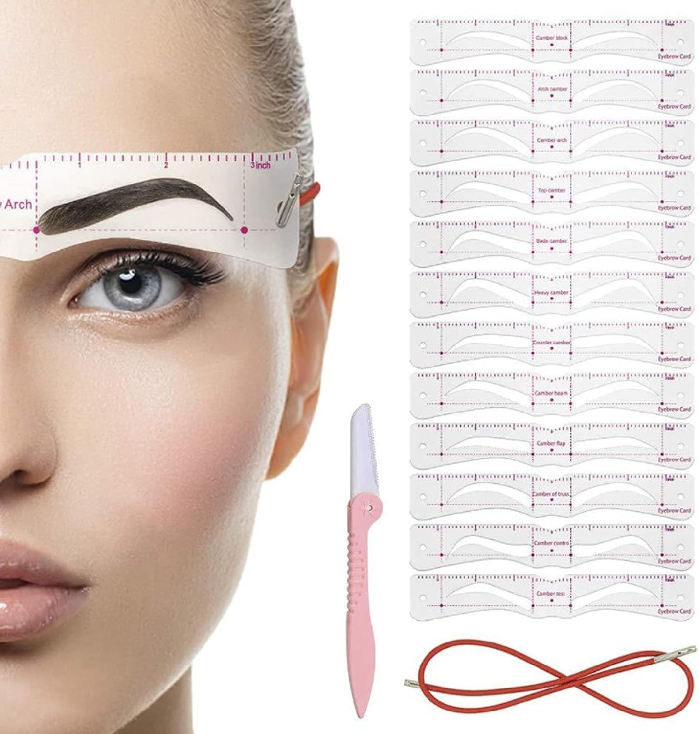 Präzises Augenbrauen-Styling Set für Symmetrische Formen