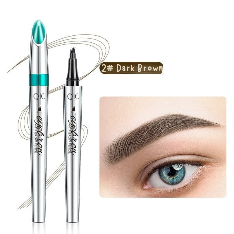 Präziser Augenbrauenstift mit 4-Spitzen für natürlichen Look