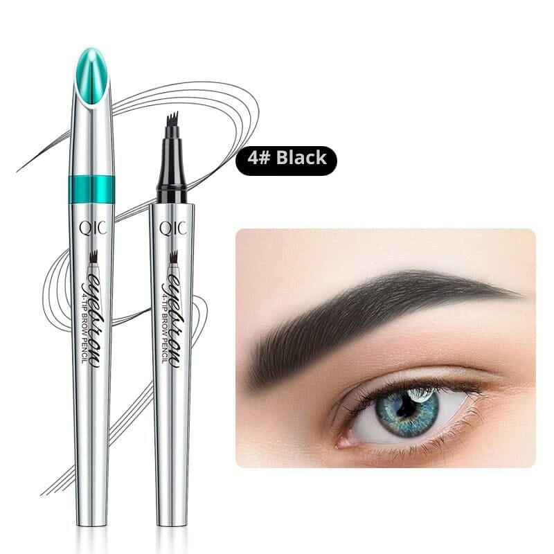 Präziser Augenbrauenstift mit 4-Spitzen für natürlichen Look
