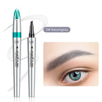 Präzisions Augenbrauenstift | Wasserfest mit 4 Spitzen | Microblading-Effekt