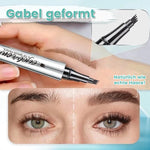 Präzisions Augenbrauenstift | Wasserfest mit 4 Spitzen | Microblading-Effekt
