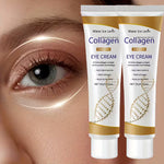Feuchtigkeitsspendende Augencreme mit Kollagen für strahlende Augen