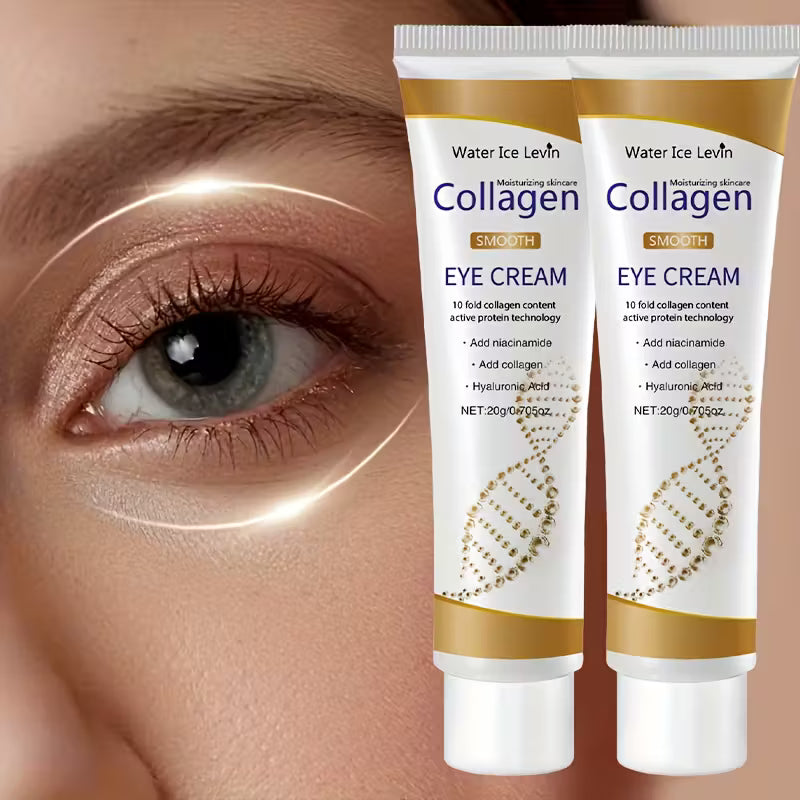 Feuchtigkeitsspendende Augencreme mit Kollagen für strahlende Augen