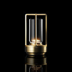 Elegant Wireless Crystal Glass Table Lamp with Touch Control
