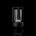 Elegant Wireless Crystal Glass Table Lamp with Touch Control
