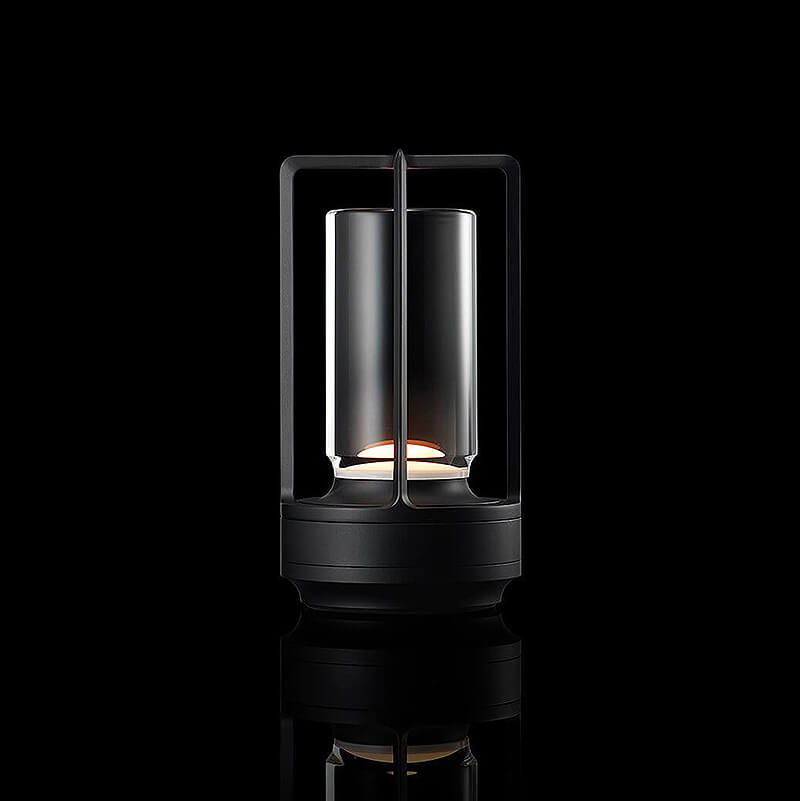 Elegant Wireless Crystal Glass Table Lamp with Touch Control