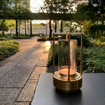 Elegant Wireless Crystal Glass Table Lamp with Touch Control