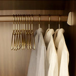 Elegante Metall-Kleiderbügel im 5er Set für Ordnung