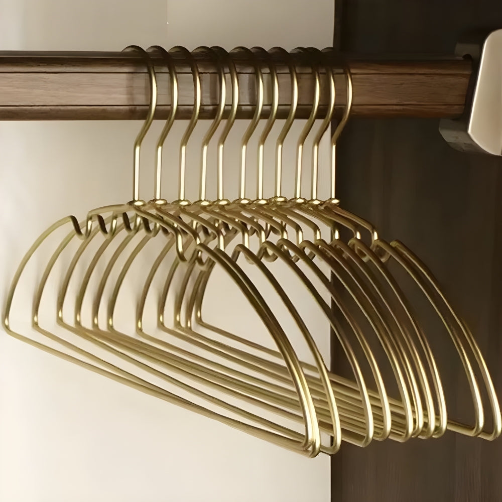 Elegante Metall-Kleiderbügel im 5er Set für Ordnung