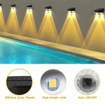 Solarlampe für den Außenbereich | Wetterfest | Mehrere Lichtmodi