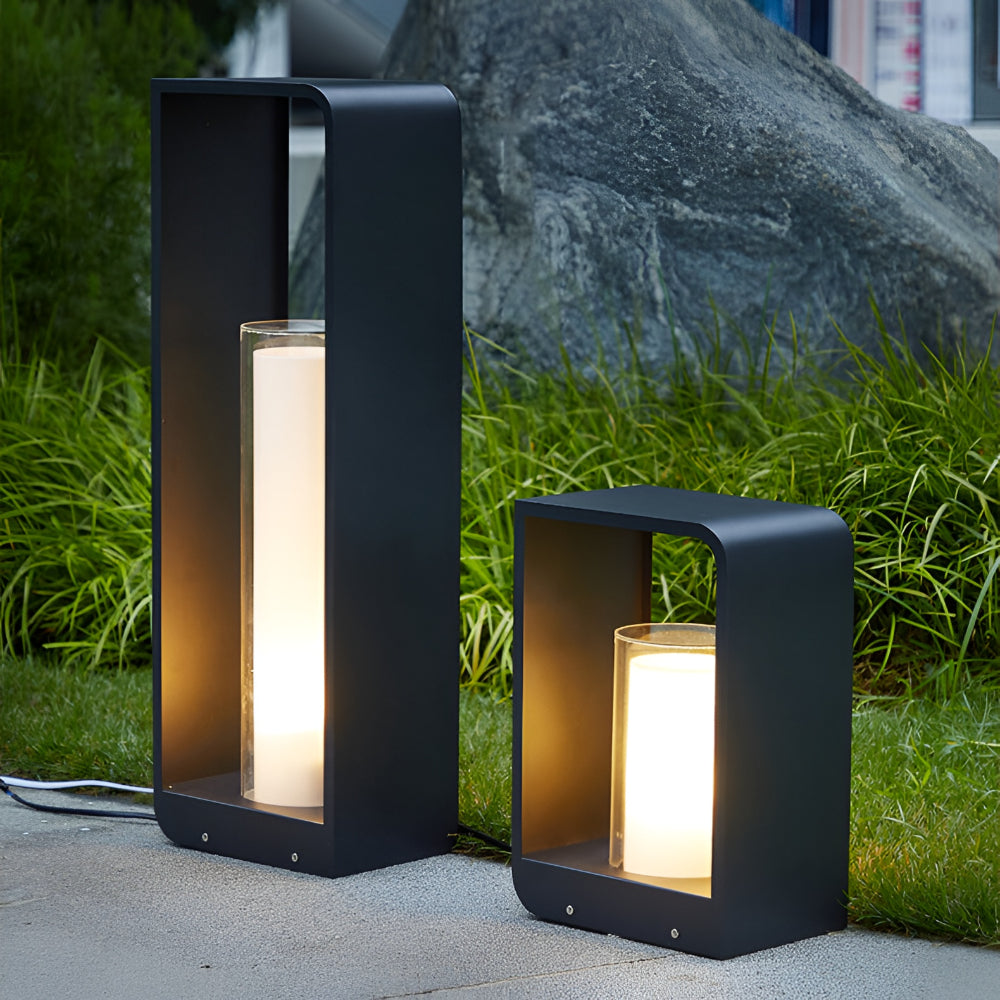 Moderne LED Außenleuchte für Garten und Terrasse