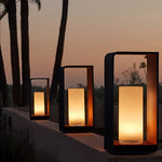Moderne LED Außenleuchte für Garten und Terrasse