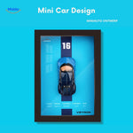 Stylish 3D Wall Art | Automotive Fascination for Your Home