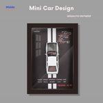 Stylish 3D Wall Art | Automotive Fascination for Your Home