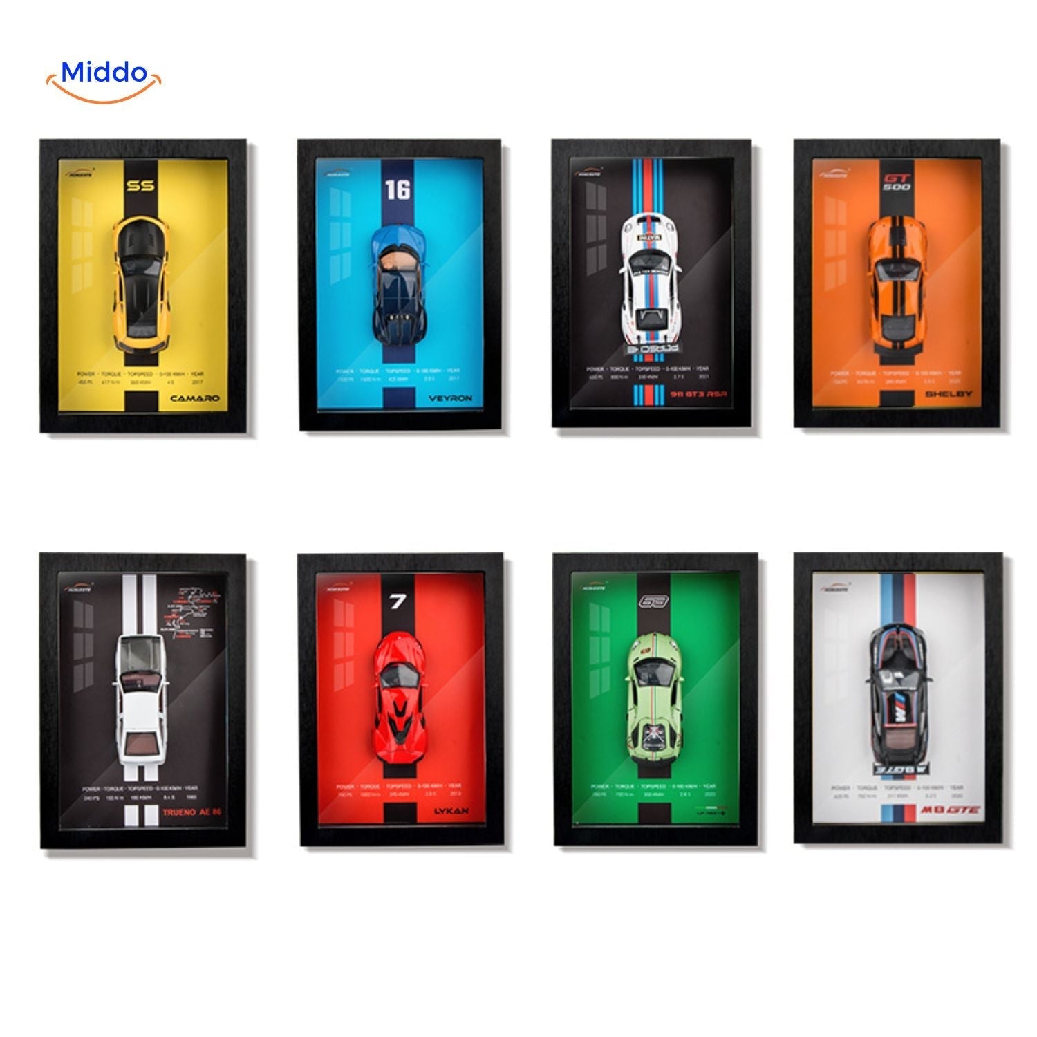 Stylish 3D Wall Art | Automotive Fascination for Your Home