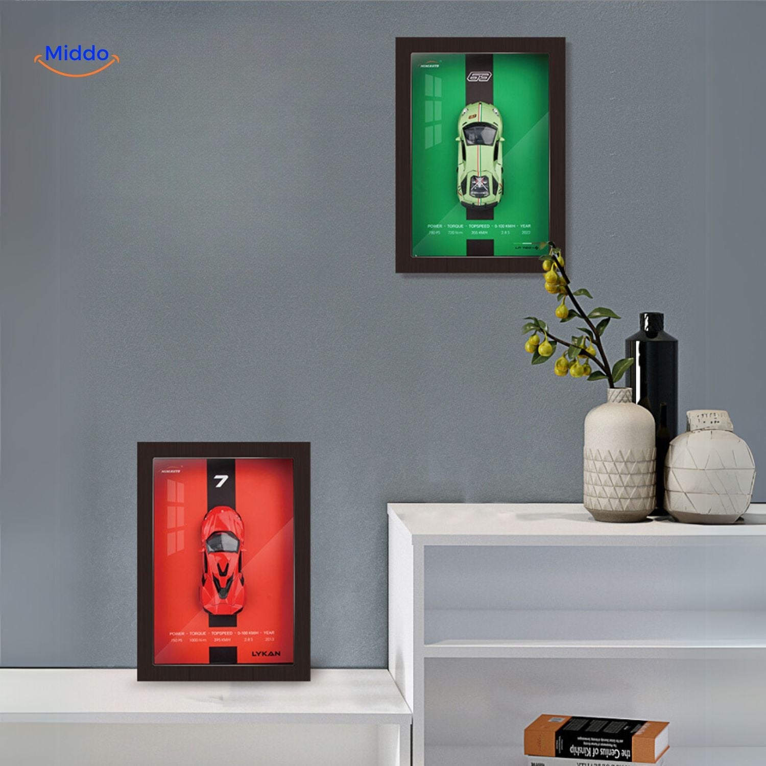 Stylish 3D Wall Art | Automotive Fascination for Your Home