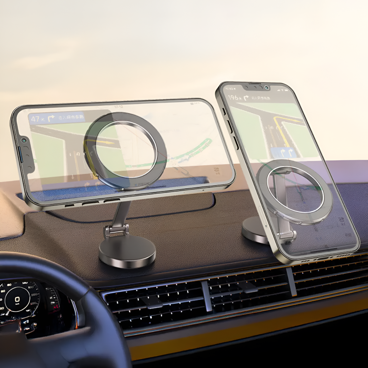 Faltbare Magnetische Smartphone-Halterung fürs Auto