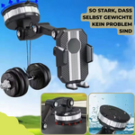 Multifunktionale Smartphone-Halterung mit 360° Drehfunktion
