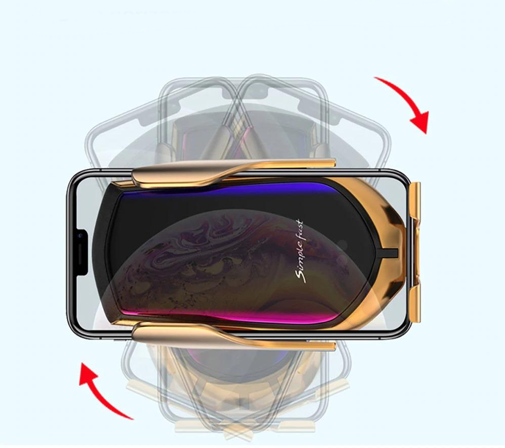 Automatischer Smartphone-Halter mit Ladefunktion