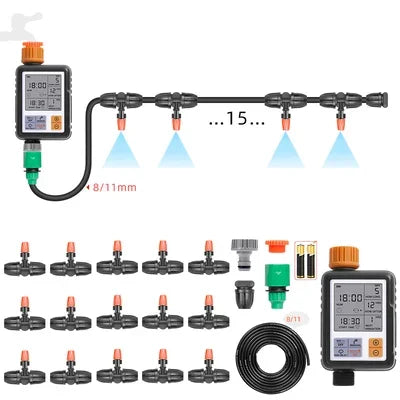Automatisches Bewässerungssystem mit Nebelkühlung