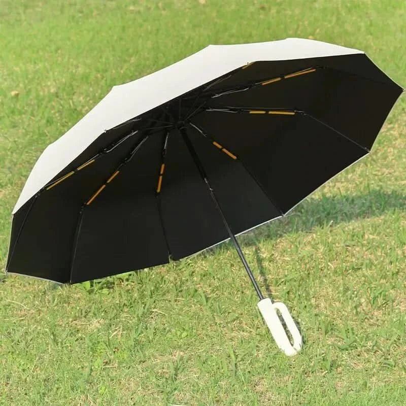 Automatischer Regenschirm | Windfest und UV-Schutz | Kompakt für unterwegs | WetterSchutz