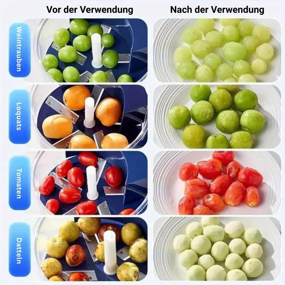Elektrischer Obst- und Gemüse-Schäler – Schnell, sicher und komfortabel