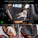 Hunde Rücksitzschutz | Wasserabweisende Autositzmatte für Hunde