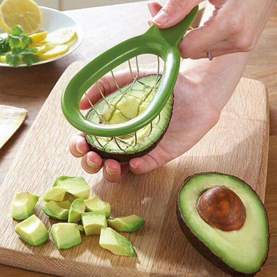 Avocado-Würfelschneider für perfekte Stücke