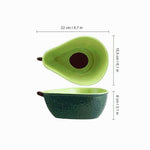 Fröhliches Avocado-Geschirrset | GrünErlebnis