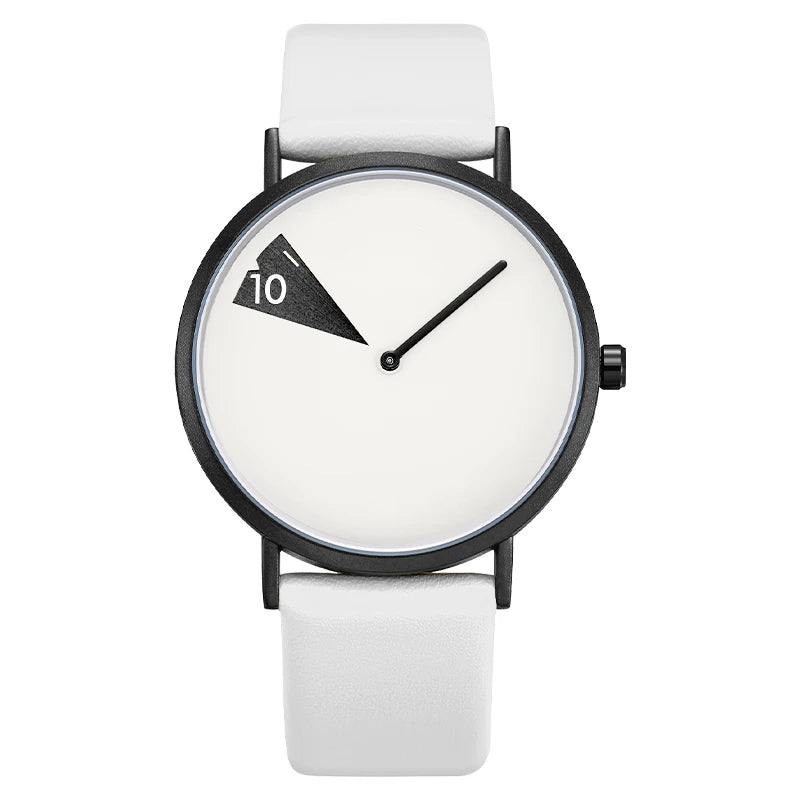 AxisLuxe - Uhr mit geometrischem Ziffernblatt