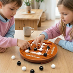 Logikspiel für Kinder und Familie – Drehbares Schach und 4-Gewinnt