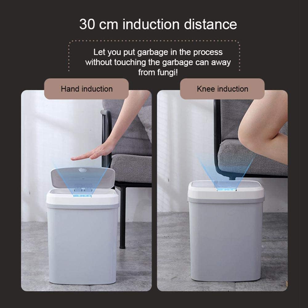 Automatischer Sensor Mülleimer – 15L – Berührungslos & Leise – Für Küche oder Wohnzimmer