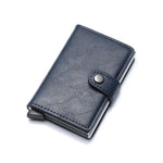 Eleganter Aluminium Kartenhalter mit Geldclip – RFID-Schutz