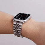 Elegantes Edelstahlarmband für die Apple Watch