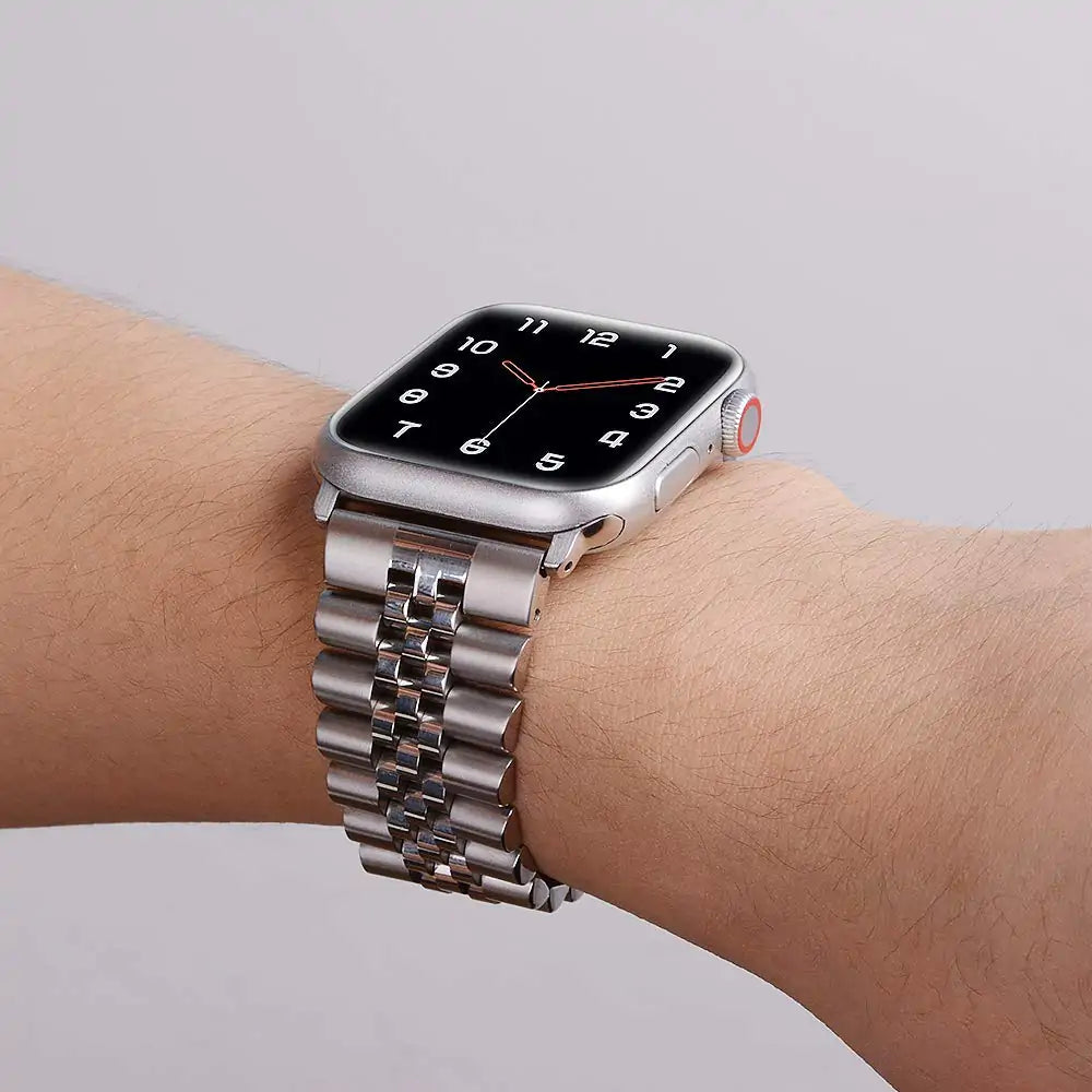 Elegantes Edelstahlarmband für die Apple Watch