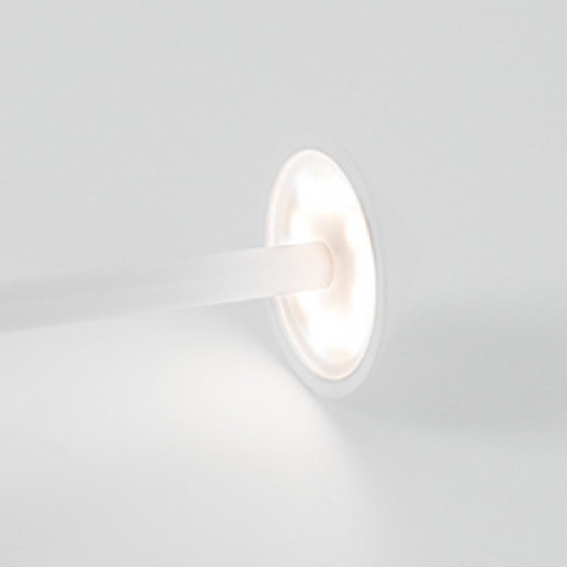Elegante LED-Tischlampe aus Acryl und Eisen für stilvolle Räume