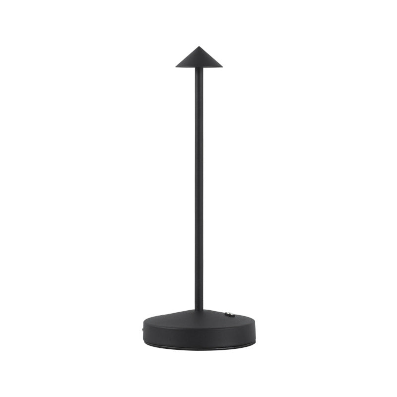 Elegante LED-Tischlampe aus Acryl und Eisen für stilvolle Räume