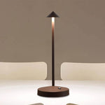 Elegante LED-Tischlampe aus Acryl und Eisen für stilvolle Räume