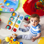 Knopfspielzeug für Babys - Drücken und Drehen für Spaß