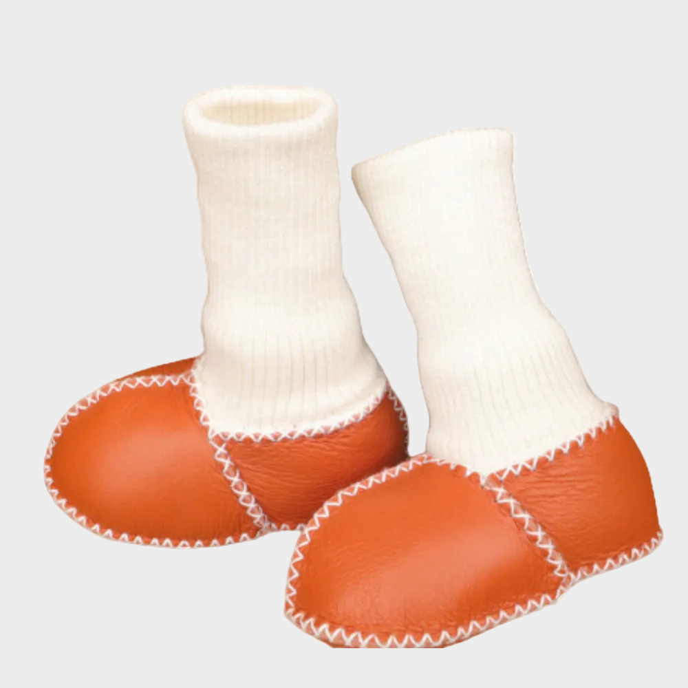 Kuschelige Lauflernschuhe für Babys im Winter