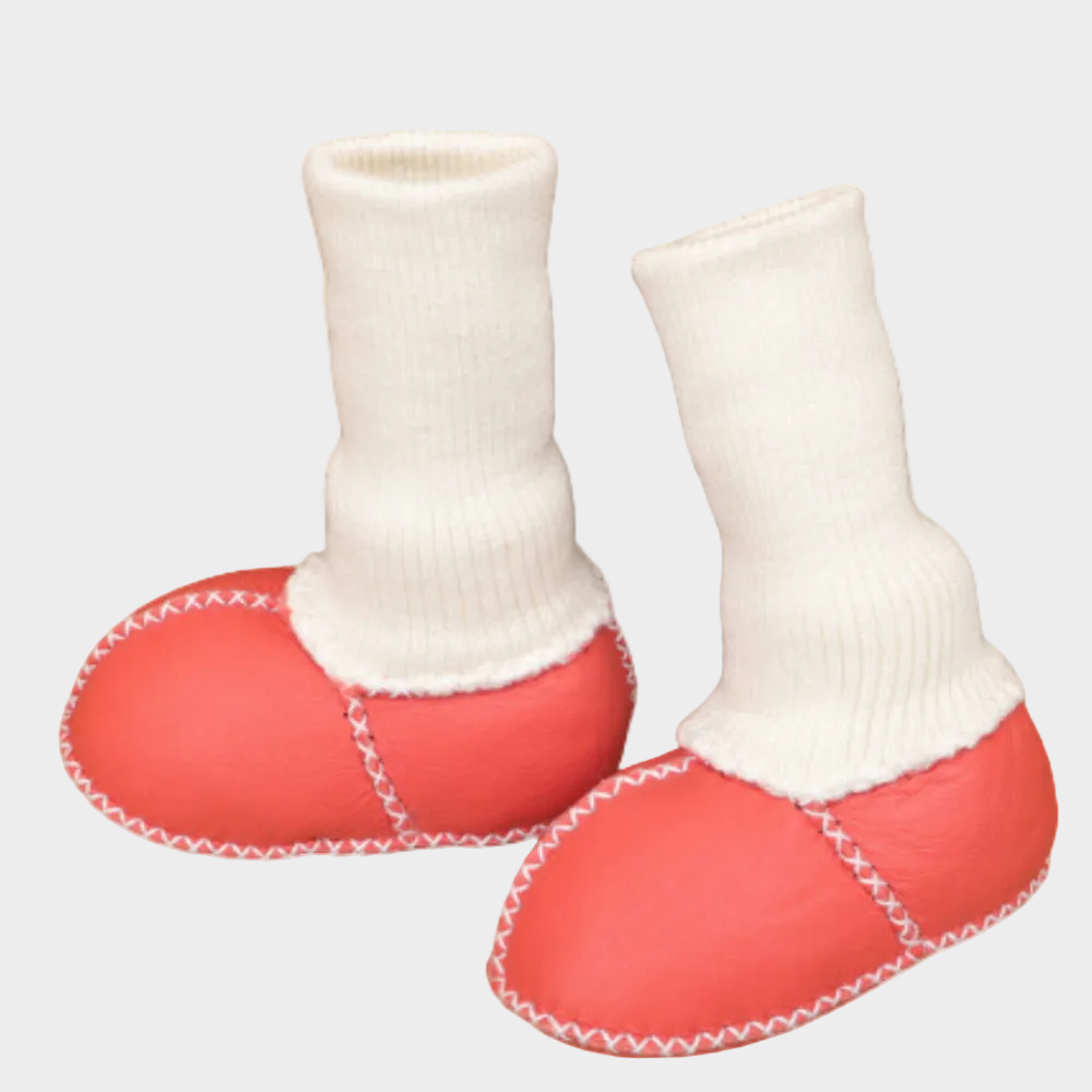 Kuschelige Lauflernschuhe für Babys im Winter