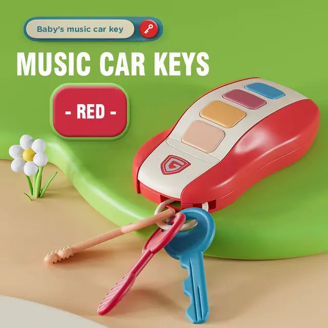 Musikalisches Spielzeugauto für Babys – Mit Tasten und Klängen