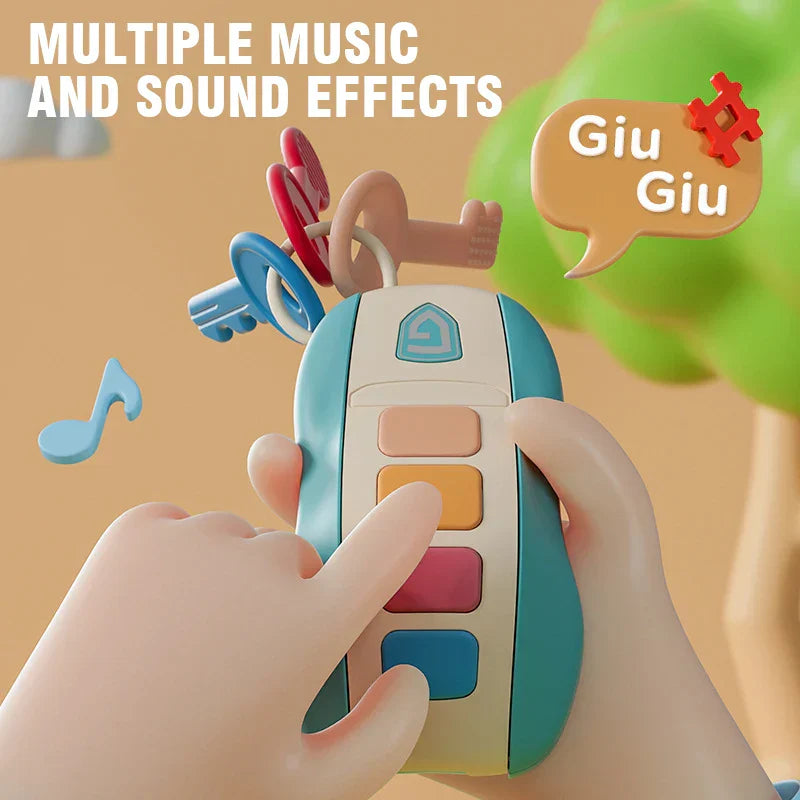 Musikalisches Spielzeugauto für Babys – Mit Tasten und Klängen
