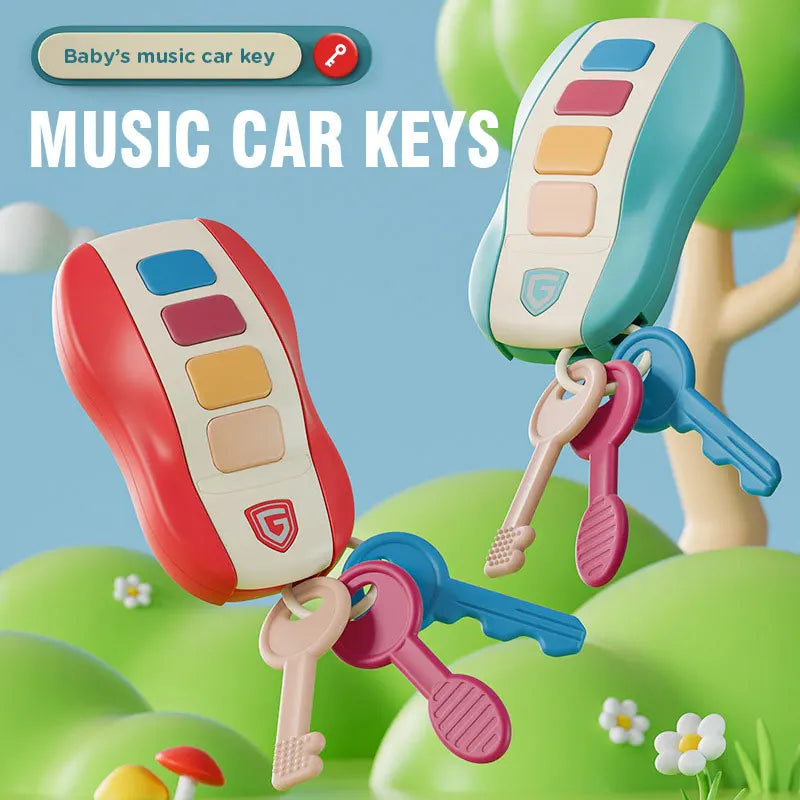 Musikalisches Spielzeugauto für Babys – Mit Tasten und Klängen