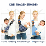 Komfortable Babyttragetasche mit verstellbarem Schultergurt