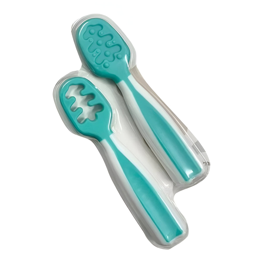 Silikon Löffel Set für Babys – Ideal zum Selbstessen