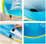 BabyShade | UV-Zelt für sonnige Tage - Aufklappbarer Sonnenschirm